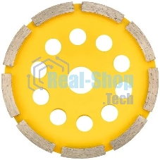 Чашка алмазная шлифовальная Kranz 1-ряд 125х22.2 мм