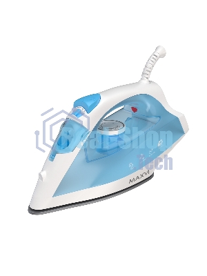 Утюг Maxvi SI1801 белый/голубой
