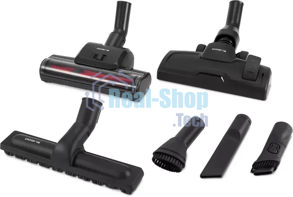 Пылесос Polaris PVC 3344 черный/серый, 650/2200 Вт, уборка сухая, пылесборник контейнер/мешок 2 л