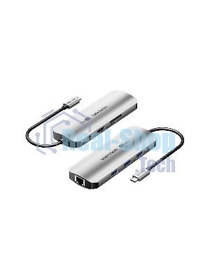 Мультифункциональный хаб Vention USB Type C 8 в 1