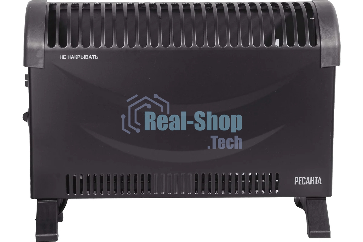 Конвектор Ресанта ОК-2000СЧ, черный, 2000 Вт, 25 м2, термостат 67/4/36