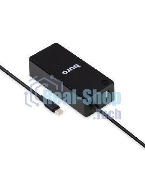 Блок питания Buro BUM-С-065 автоматический 65W 5V-20V 3A 1xUSB 2.4A от бытовой электросети LED индикатор