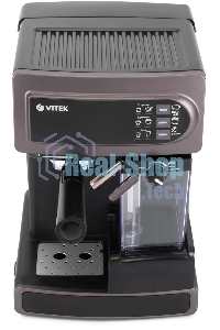 Кофеварка рожковая Vitek VT-1517 VT фиолетовый, исп. кофе - молотый, 1.65 л, 1238 Вт, 15 бар