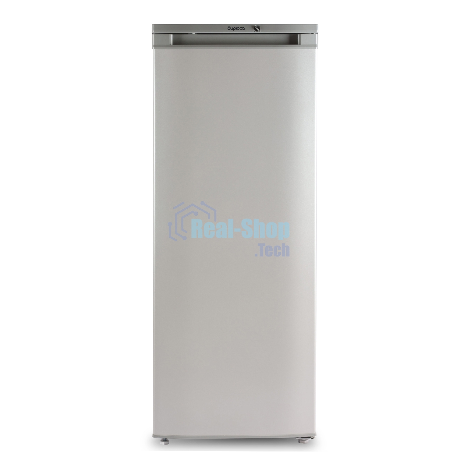 Холодильник Бирюса M410 металлик однокамерный 153/27л морозилка сверху