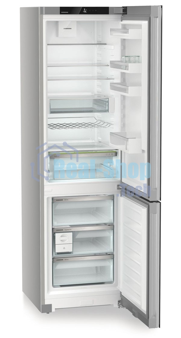 Холодильник Liebherr CNgbc 5723-22 001 серебристый двухкамерный 266/100л морозилка снизу