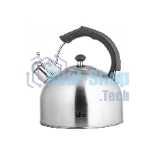 Чайник для плиты металлический Lara LR00-06 (матовый) 4.0 л, индукционное дно 0.3 мм