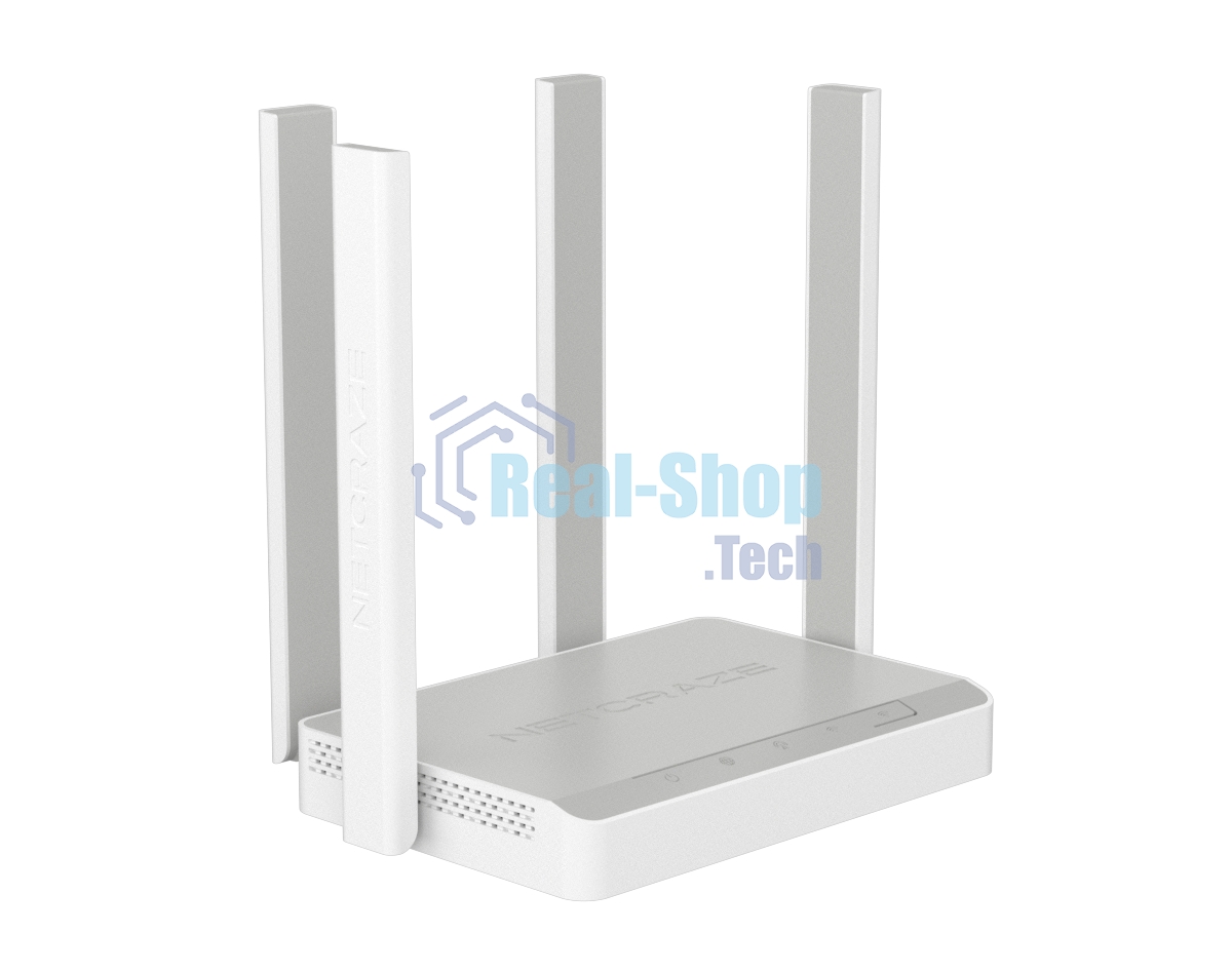 Интернет-центр Netcraze Runner 4G (NC-2212) с модемом 4G, Mesh Wi-Fi N300 и 4-портовым Smart-коммутатором