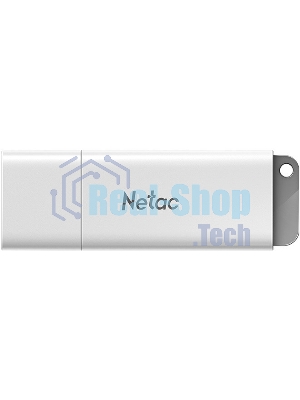 Флешка USB Netac U185 белый USB 3.0 Flash 32Gb, NT03U185N-032G-32WH, LED индикатор