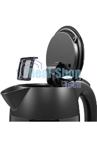 Чайник электрический Bosch TWK3P423 1.7 л, 2400 Вт, черный (корпус: нержавеющая сталь)