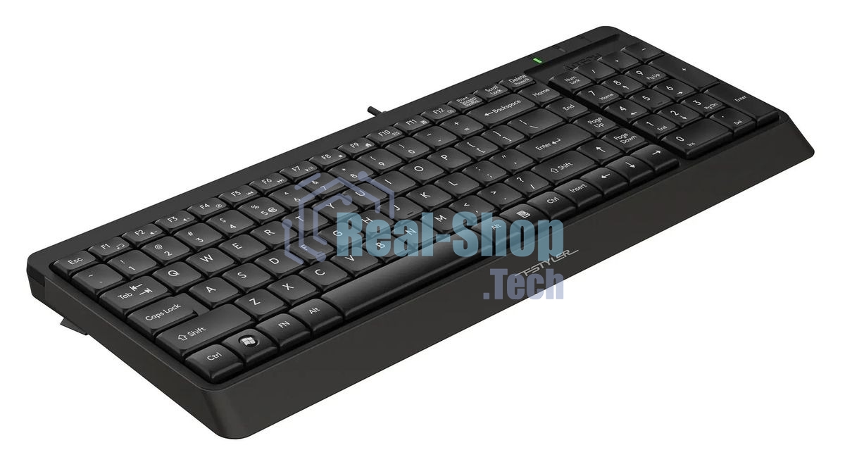 Клавиатура проводная A4Tech Fstyler FK15, USB, черный