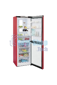 Холодильник Бирюса Б-H940NF красный двухкамерный 210/130л морозильник снизу, No Frost