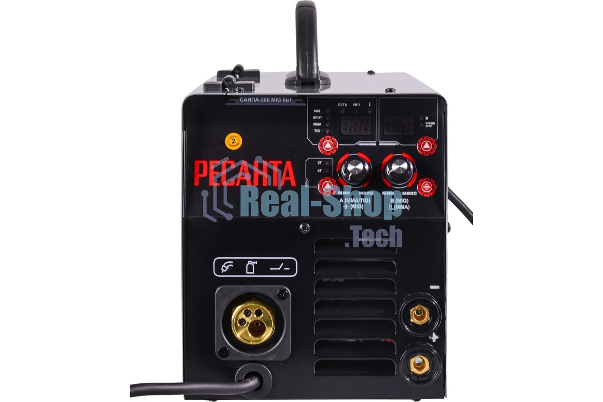 Сварочный аппарат инверторный полуавтоматический Ресанта САИПА-200 65/9