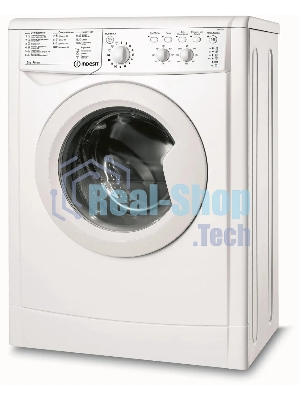 Стиральная машина Indesit IWSC 6105 белый, загрузка фронтальная 6 кг, 1000 об/мин., класс: А