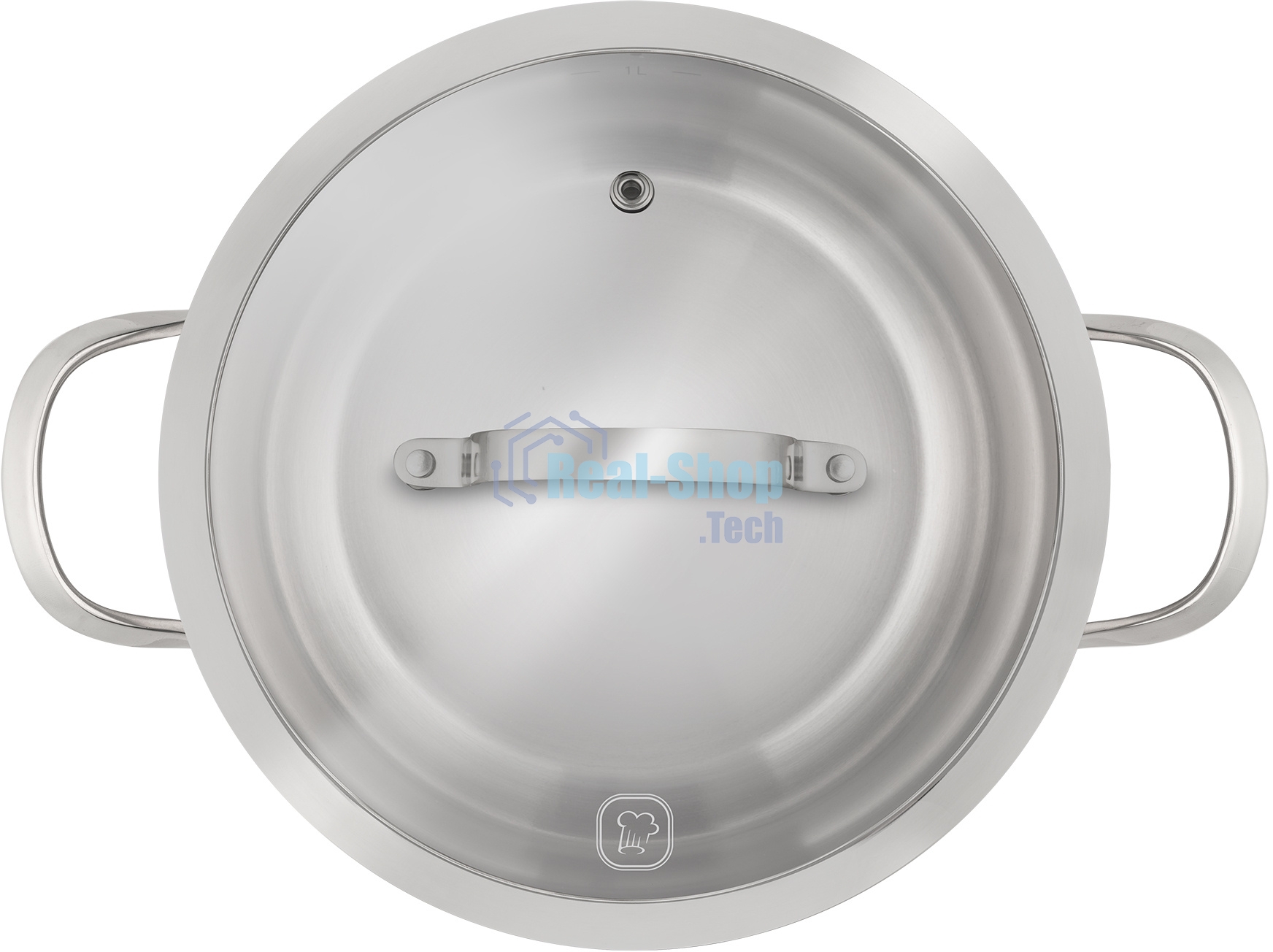 Кастрюля Rondell Calypso RDS-1671 3.8л. d=20см (с крышкой) сталь