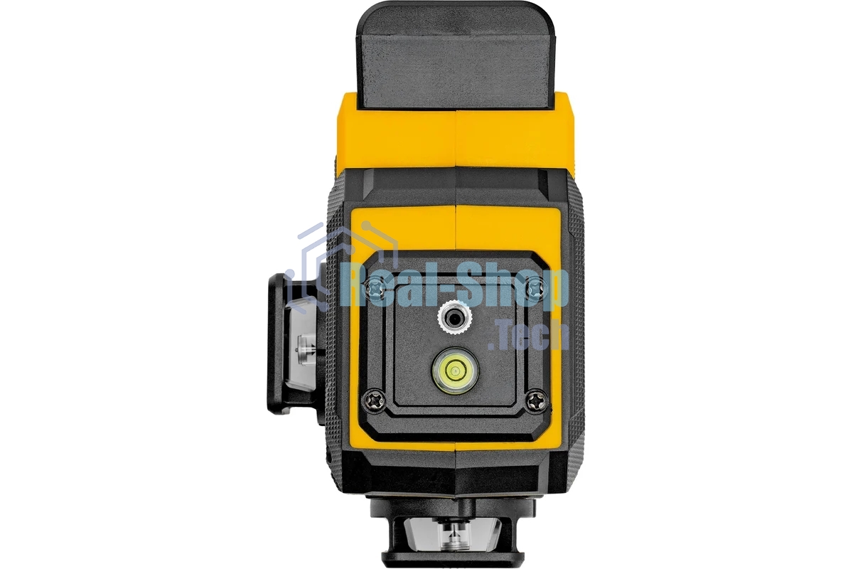 Лазерный уровень мультипризменный Denzel DLV-360-3T, 30 м, зеленый луч, Li-Ion 2,4 Aч, штатив