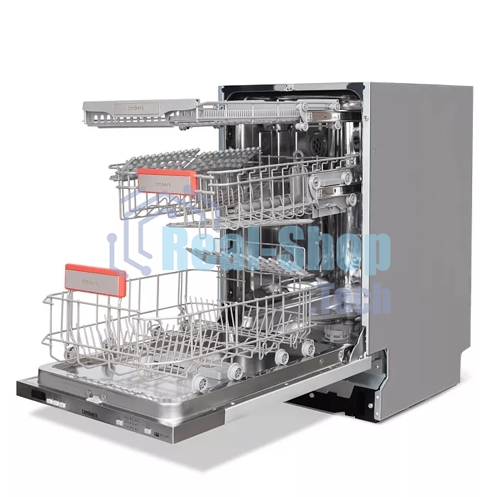 Посудомоечная машина Timberk Set&Dry T-DW45BI103 серебристый (узкая)