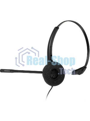 Гарнитура Plantronics EncorePro EP310 QD чёрный, проводная