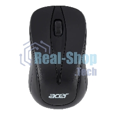 Мышь беспроводная Acer OMR131 черный, 1000 dpi, радиоканал, USB, кнопки - 3