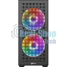 Компьютерный корпус AeroCool/Formula Air Power G5 DUO черный без БП ATX 2x180мм 1xUSB3.0 1xUSB3.1 audio bott PSU