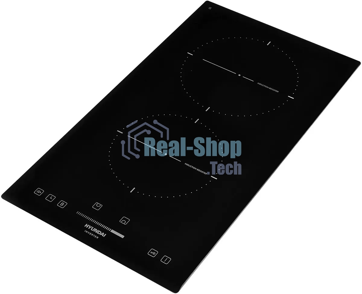 Индукционная варочная панель Hyundai HHI 3751 BG независимая, черный