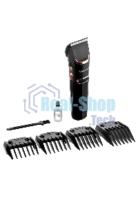 Машинка для стрижки BRAYER BR3401, LED-дисплей, 4 насад, турбо, титан. покр, регу. высоты лезвий