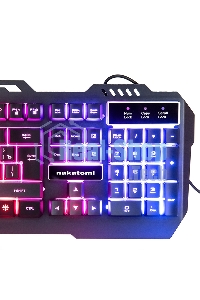 Клавиатура проводная NAKATOMI KG-35U черный