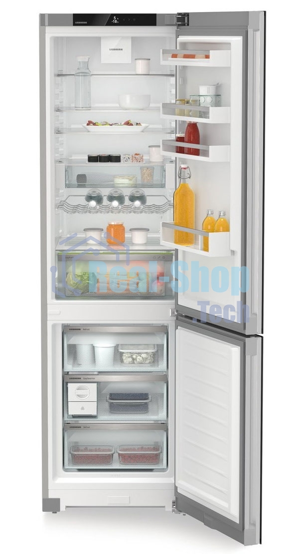 Холодильник Liebherr CNgbc 5723-22 001 серебристый двухкамерный 266/100л морозилка снизу