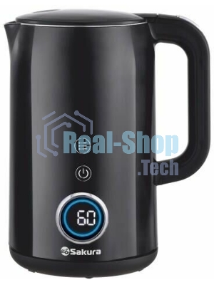 Чайник электрический Sakura SA-2185DBK Premium (1.7) дисплей, черный