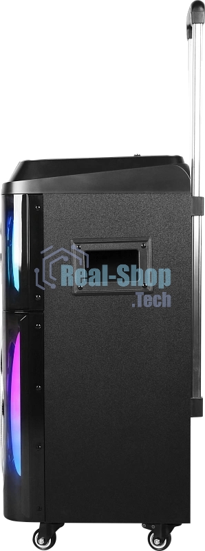 Колонка портативная Ural 103 черный 1200W 1.1 BT/3.5Jack/USB-C 15м 7000mAh