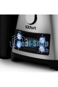 Кухонный комбайн Kitfort KT-1395 800Вт серебристый/черный