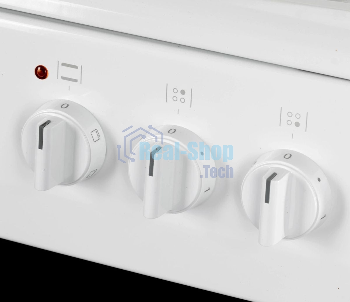 Плита электрическая Hansa FCEW54109 белый, конфорок 4 шт, духовка 65 л, 50 см x 85 см x 60 см