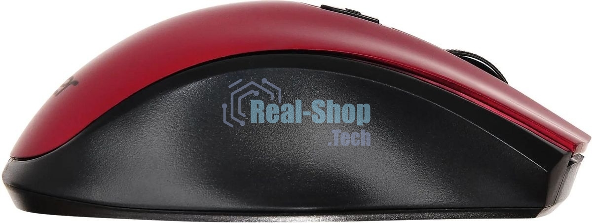 Мышь беспроводная Acer OMR032 черный/красный, 1600 dpi, радиоканал, USB, кнопки - 4