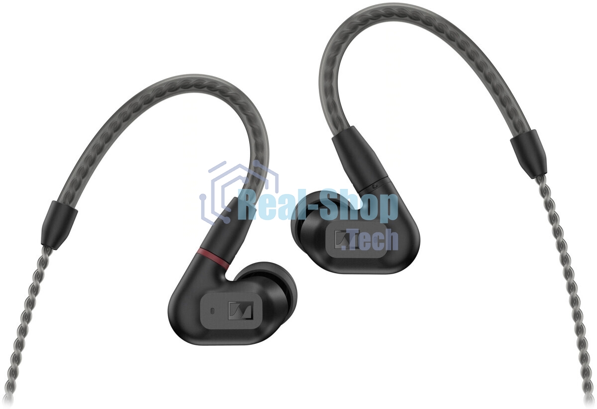 Проводные наушники Sennheiser IE 200 черный, внутриканальные, Jack 3.5 мм