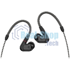 Проводные наушники Sennheiser IE 200 черный, внутриканальные, Jack 3.5 мм