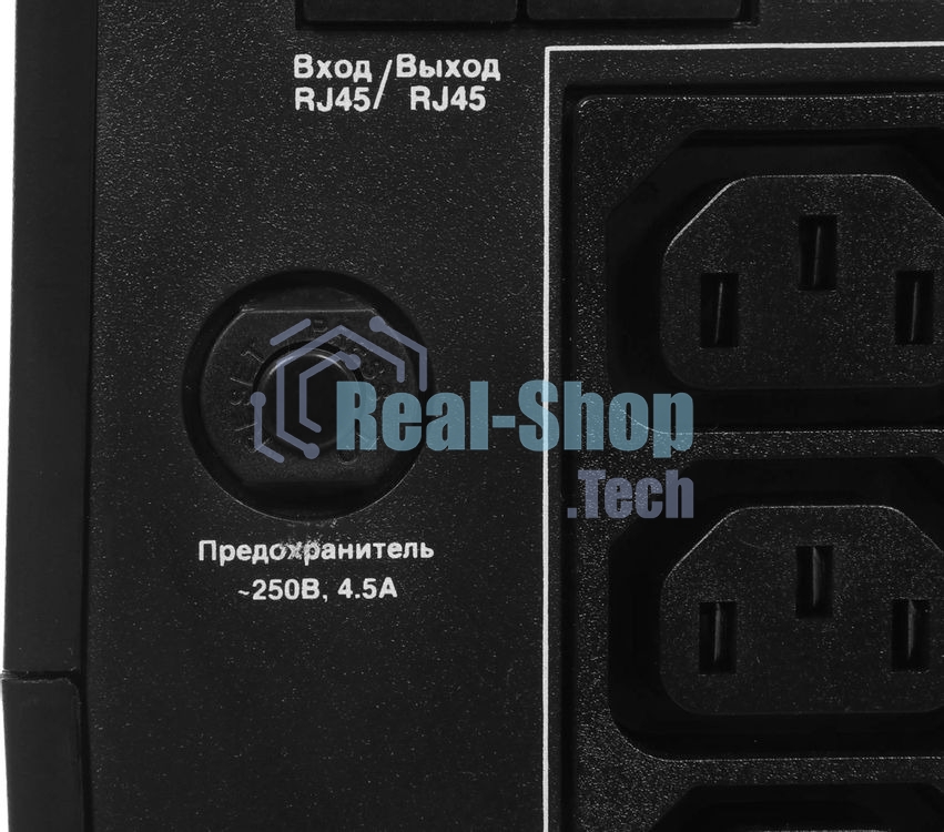 Источник бесперебойного питания ExeGate SpecialPro UNB-800.LED.AVR.4C13.RJ.USB / 800 ВА / 480 Вт / 4 x IEC 320 C13