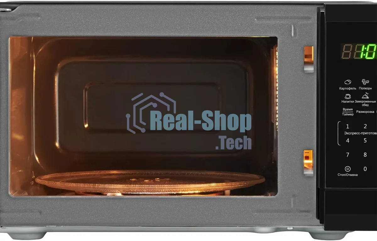 Микроволновая печь Starwind SMW4320 черный, 20 л, 700 Вт, переключатели - сенсор