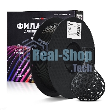 Филамент Crown Micro CM-FILPLA002B PLA 1.75 1кг черный