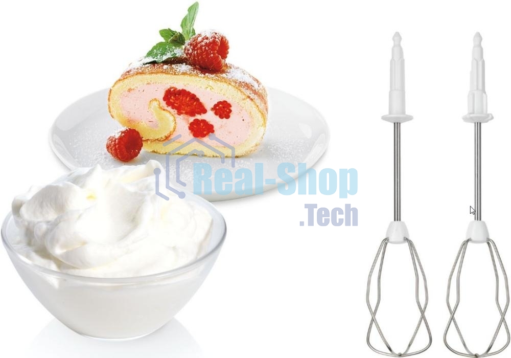 Миксер ручной Bosch MFQ36470 450 Вт, белый