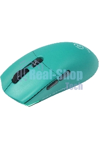 Мышь беспроводная/проводная Raskat MG006TR зеленый, 26000 dpi, радиоканал, Bluetooth, USB, кнопки - 6