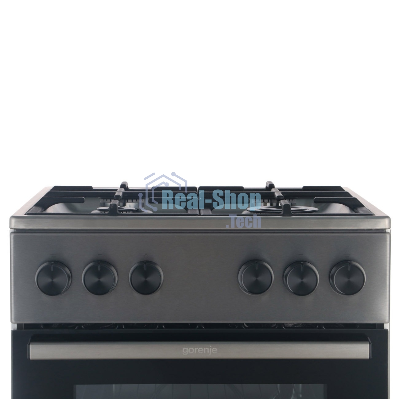 Плита газовая Gorenje GG5A11XF нержавеющая сталь, конфорок 4 шт, духовка 70 л, 85 см x 50 см x 59.4 см