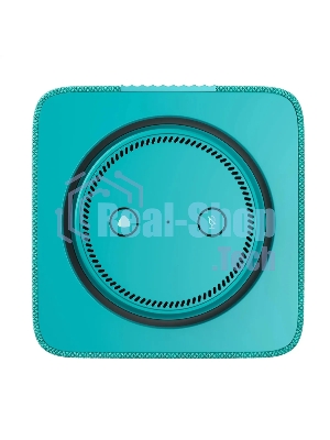 Умная колонка Яндекс Станция Макс, 65Вт, с экраном, 1 динамик, часы, Алиса, Wi-Fi, Bluetooth 5.0, Zigbee, бирюзовый