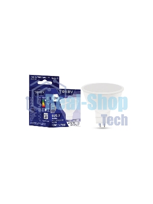 Лампа светодиодная TOKOV ELECTRIC 10Вт Soffit 4000К GU5.3 176-264В