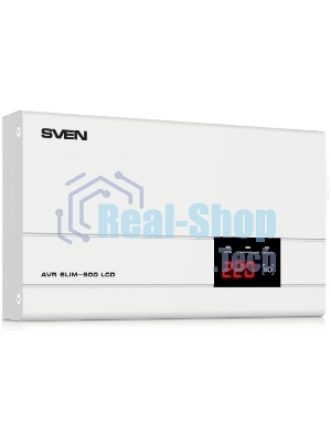 Сетевой фильтр SVEN (Стабилизатор напряжения) AVR SLIM-500 LCD