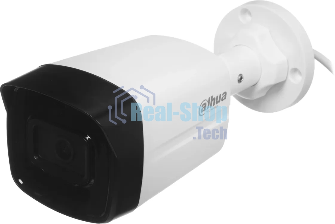 Камера видеонаблюдения Dahua DH-IPC-B1E20P-A-0280B, IP, 2 Мп, 2.8 мм, белая