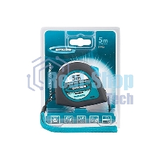 Рулетка GROSS 31102 ''ergonomisch'' 5м x 19мм магнитный обрезиненный зацеп