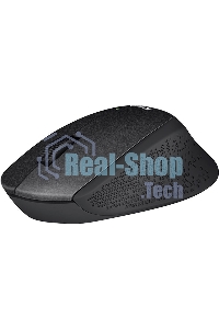 Мышь беспроводная Logitech M330 SILENT PLUS черный, 1000 dpi, радиоканал, USB, кнопки - 3