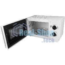 Микроволновая печь Starwind SMW4020 белый, 20 л, 700 Вт, переключатели - поворотный механизм