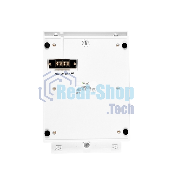Громкоговоритель трансляционный настенный SWS-106-103, 100В, мощность 6/3/1.5Вт