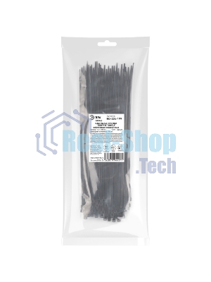 Хомут кабельный ЭРА Simple 3.6х200 NO-224-199 черный (уп. 100 шт)
