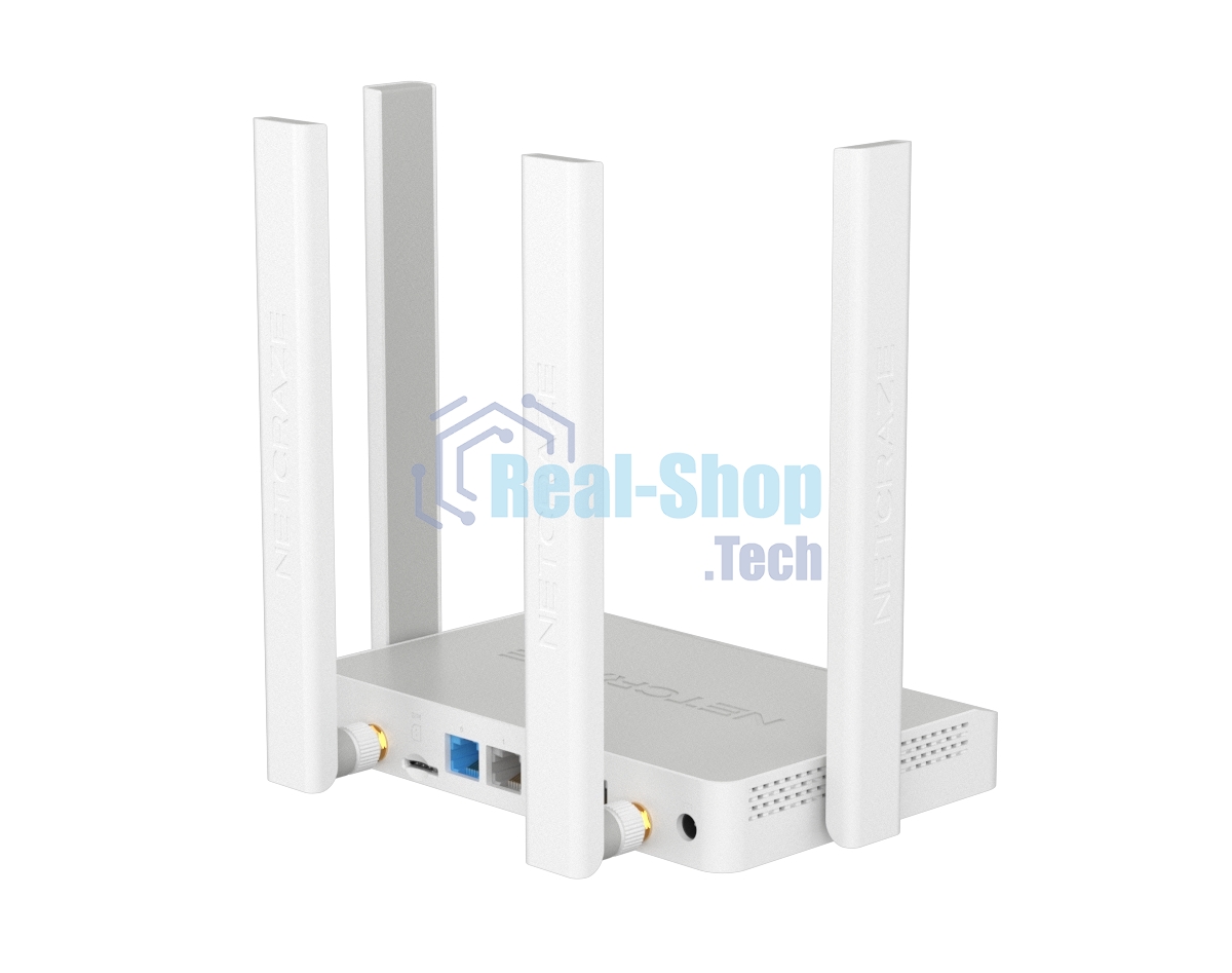 Интернет-центр Netcraze Runner 4G (NC-2212) с модемом 4G, Mesh Wi-Fi N300 и 4-портовым Smart-коммутатором
